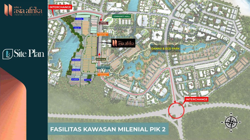 Siteplan SOHO Asia Afrika